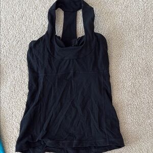 Black Sleeveless Women's Top
